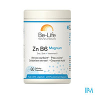 Zn B6 Magnum Minerals Be Life Gel 60
