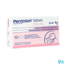 Load image into Gallery viewer, Perdolan Supp Baby 12x100mg
