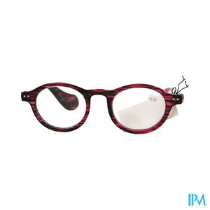 Pharmaglasses Milano violet/noir +3.00