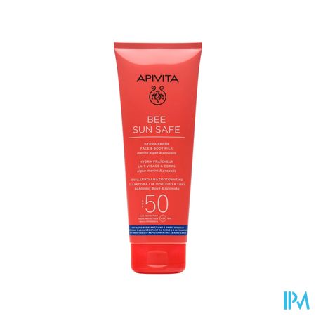 Apivita Hydra Fresh  Face & Body Milk Spf50 200ml