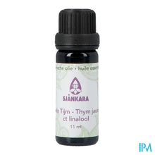 Load image into Gallery viewer, Sjankara Gele Tijm Ct Linalool Ess. Olie Bio 11ml
