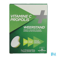 Load image into Gallery viewer, Vitamine C+propolis Kauwtabl Tube 2x12
