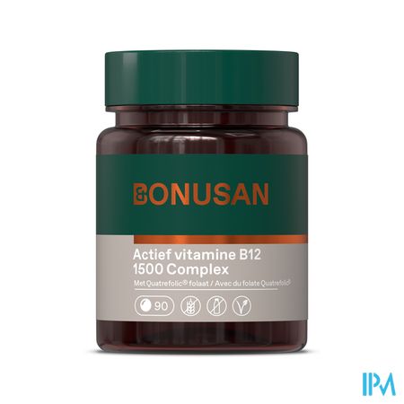 Vitamine B12 Actief 1500mcg Tabl 90 Bonusan