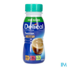 Afbeelding in Gallery-weergave laden, Delical Melkdrank Z/suiker Koffie 4x200ml

