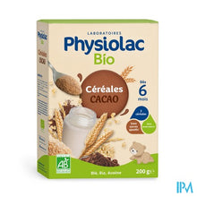Afbeelding in Gallery-weergave laden, Physiolac Cereal Cacao Bio 200g Nf
