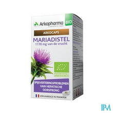 Load image into Gallery viewer, Arkocaps Mariadistel Bio Caps 45 Nf
