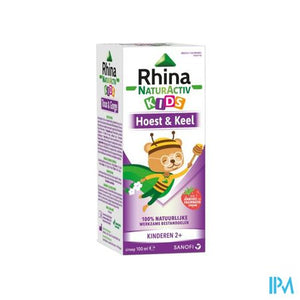 Rhina Natur Activ Hoest Kids Siroop 100ml