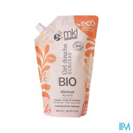 Mkl Douchegel Bio Abrikozen Navulling 900ml