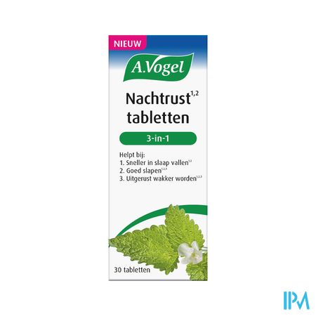 A.vogel Nachtrust 3in1 Tabl 30