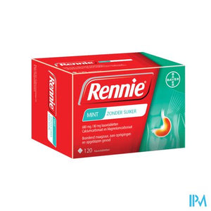 Rennie Zonder Suiker Pastilles 120