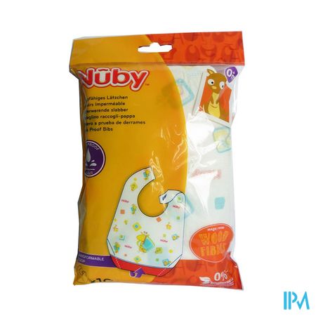 Nuby Wegwerp Slabbetjes - 10 stuks