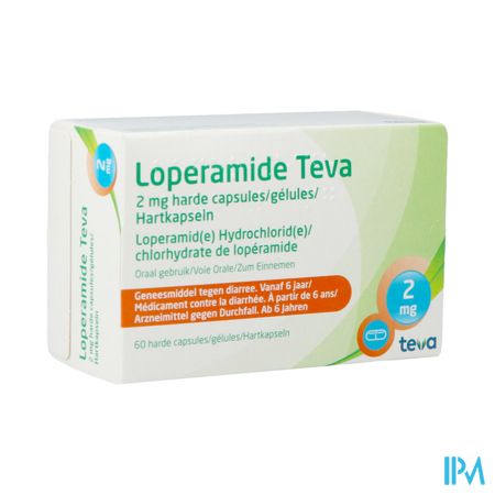 Loperamide Teva Caps 60 X 2mg