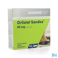 Orlistat Sandoz Harde Caps 42 X 60mg