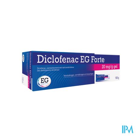 Diclofenac EG Forte 20Mg/G Gel Tube 100G