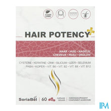 Load image into Gallery viewer, Soria Hair Potency Plus Tabl 60
