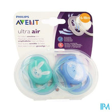 Afbeelding in Gallery-weergave laden, Philips Avent Fopspeen +6m Air Mix Scf344/23
