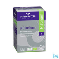 Mannavital Jodium Platinum Bio V-caps 90