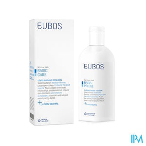 Eubos Zeep Vloeibaar Blauw N/parf 200ml