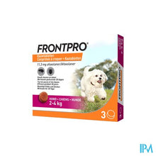 Load image into Gallery viewer, Frontpro 11mg >2-4kg Hond Kauwtabl 3
