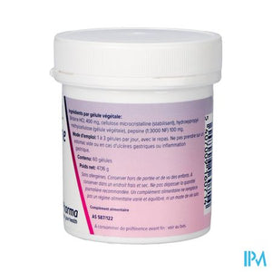 Betaine Hcl + Pesine V-caps 60 Deba