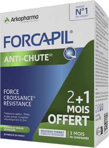 Forcapil Ontdekkingspack Caps 2x60+sh 200ml Grat.