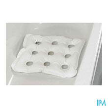 Afbeelding in Gallery-weergave laden, Zitkussen Bad Opblaasb Zuignappen 45,5x45,5cm Wit
