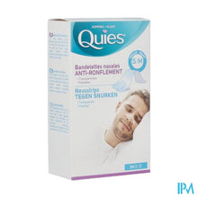 Load image into Gallery viewer, Quies Tegen Snurken Neusstrips S/m 24
