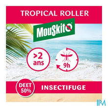 Afbeelding in Gallery-weergave laden, Mouskito Tropical Roller Tropische gebieden 50% DEET 75 ml
