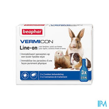 Afbeelding in Gallery-weergave laden, Beaphar Vermicon Line-on Knaagdier 3x0,75ml
