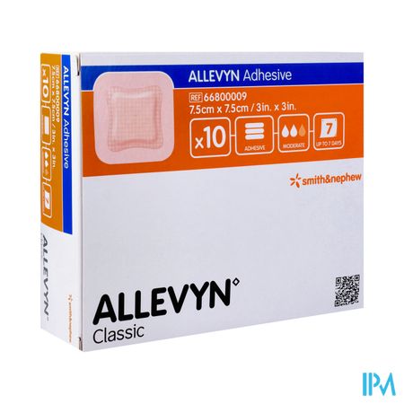 Allevyn Pans Adh Hydrocel. 7,5x 7,5cm 10 66800009