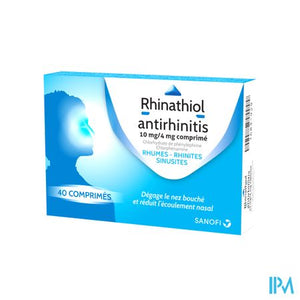 Rhinathiol Antirhinitis Tabl 40