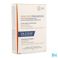 Ducray Anacaps Progressiv A/chute Caps 30