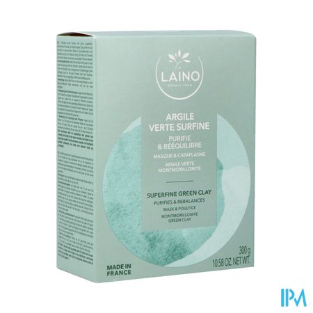 Laino Argile Pdr Surfine Verte Etui 300g