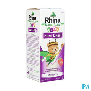 Rhina Natur Activ Hoest Kids Siroop 100ml