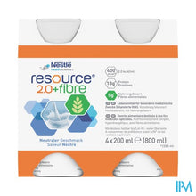 Afbeelding in Gallery-weergave laden, Resource 2.0 Fibre Neutraal 4x200ml 12100792
