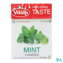 Afbeelding in Gallery-weergave laden, Vitalp Snoepje Munt Z/suiker Stevia 25g
