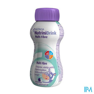 Nutrinidrink Multi Fibre Neutrale smaak Flesje 200ml