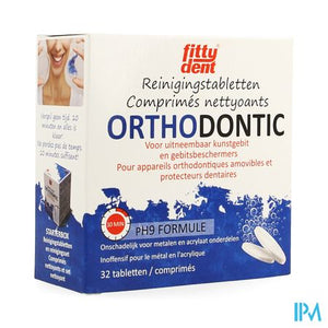 Fittydent Orthodontic Reiniging Bruistabl 32