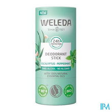 Load image into Gallery viewer, Weleda Deo Stick 24h Eucalyptus & Peppermint 50g
