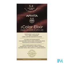 Afbeelding in Gallery-weergave laden, Apivita My Color 5.4 Light Brown Copper 2
