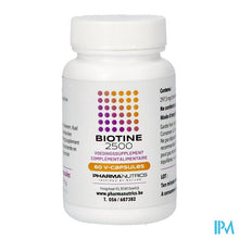 Load image into Gallery viewer, Biotine 2500 60 V-caps Pharmanutrics
