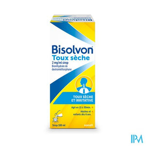 Bisolvon Droge Hoest 2mg/ml Siroop 180ml