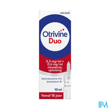 Afbeelding in Gallery-weergave laden, Otrivine Duo 0,5/0,6 Spray Nas 10ml
