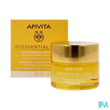 Afbeelding in Gallery-weergave laden, Apivita Beessential Strengt.&nour. Night Balm 15ml
