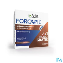 Afbeelding in Gallery-weergave laden, Forcapil Keratine+ Lot Caps 180
