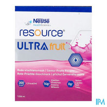 Load image into Gallery viewer, Resource Ultra Fruit Rode Vruchten 4x200ml
