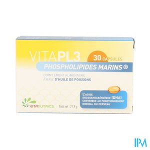Vitapl3 Phospholipides Marins Caps 30
