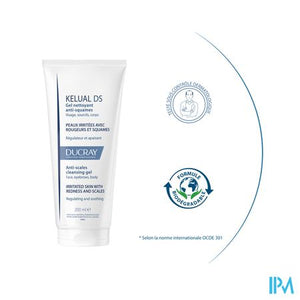 Ducray Kelual Ds Reinigingsgel A/schilfers200ml Nf