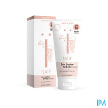 Afbeelding in Gallery-weergave laden, Naif Baby&kids Sun Ip50 N/parf Lotion Tube 200ml
