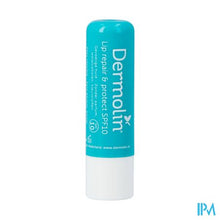 Load image into Gallery viewer, Dermolin Lip&repair&protect Ip10 4,8g

